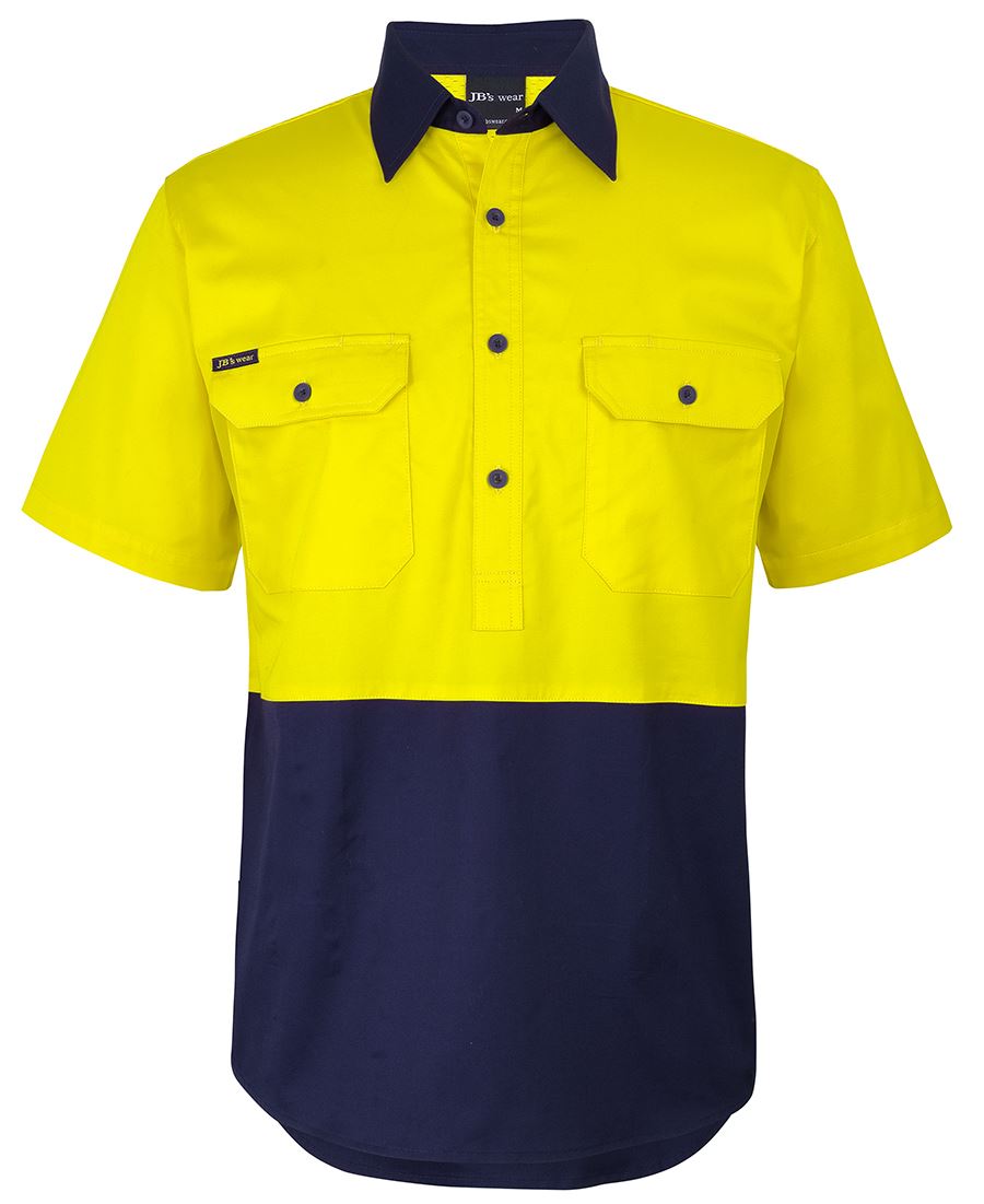 Short Sleeve High Vis Cotton Shirt