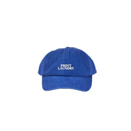Print Laundry Embroidered Cap
