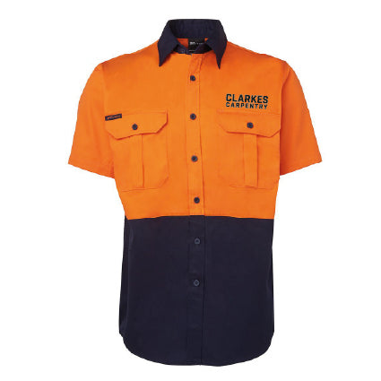 Short Sleeve High Vis Cotton Shirt